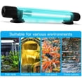 thumbnail image 2 of Lámpara germicida ultravioleta UV de 13 W, esterilizador UVC, lámpara sumergible, esterilizador de acuarios para coche, hogar, refrigerador, inodoro, 220-240 V, 2 of 5