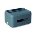 thumbnail image 2 of Caja de almacenamiento de servilletas perfecl Sostenedor de caja Del tejido azul Opción 2, 2 of 8