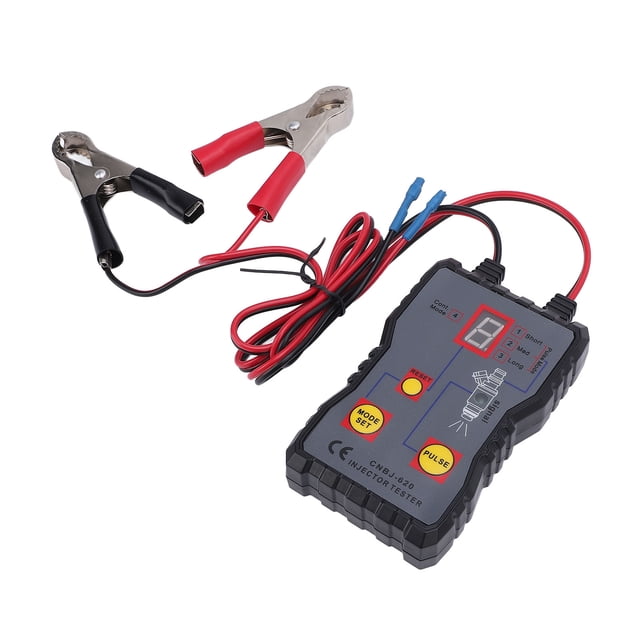 Fuel Injector Tester Machine, Fuel Injector Tester 4 Pulse Modes Accurate 12V for Automotive