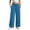 Blue, variant on Sweat Pants for Womens Plus Size Wide Leg Sports Pants High Rise Baggy Daily Wear Casual Trousers S-3XL