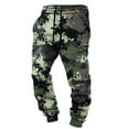 thumbnail image 1 of YDLCAFD Pants For Men Joggers Relax Autumn/Winter Men'S Digital Print Loose And Drawstring Large Size Corded Footpants, 1 of 4