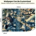 thumbnail image 3 of Peel and Stick Wallpaper Above Downtown Los Angeles Modern Art Wall Mural Decor Self Adhesive and Removable 100in x 144in, 3 of 8