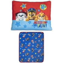 Paw Patrol Bedroom Bundle with Toddler Pillow & Plush Toddler Blanket