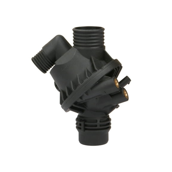 MITZONE Engine Coolant Thermostat Assembly Compatible with 2010-2012 BMW X3 xDrive35i 2013-2017 X3 xDrive35i 2015-2018 X4 Replace 11537586784