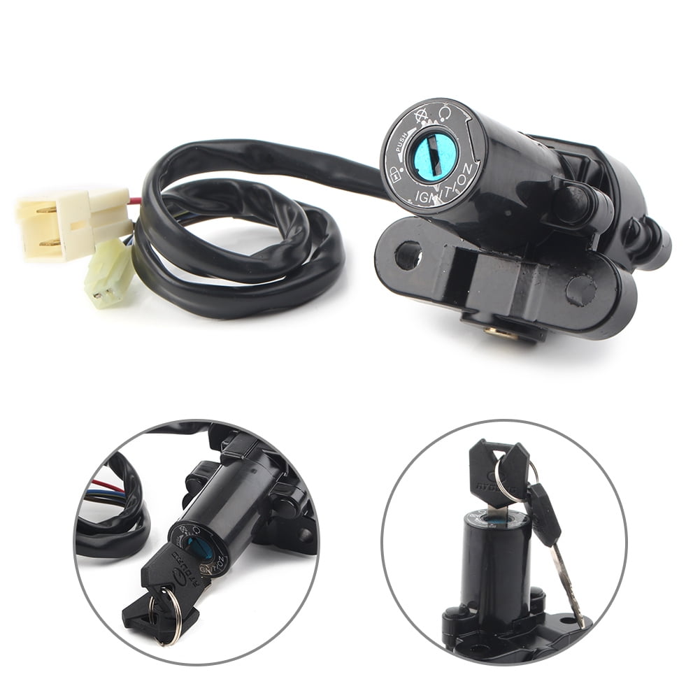 BFY Motorcycle Ignition Switch Lock Cap Key For Yamaha YZF R1 1998-1999 ...