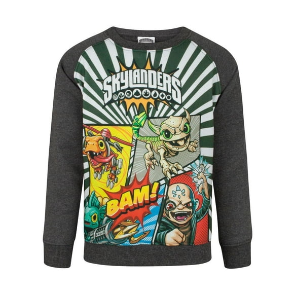 Skylanders Boys Grey Sweatshirt