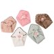 thumbnail image 5 of GOOHOCHY 5 toallas absorbentes de mano con diseño de girasol, color coral, para colgar en la cocina y el baño (colores variados)., 5 of 7