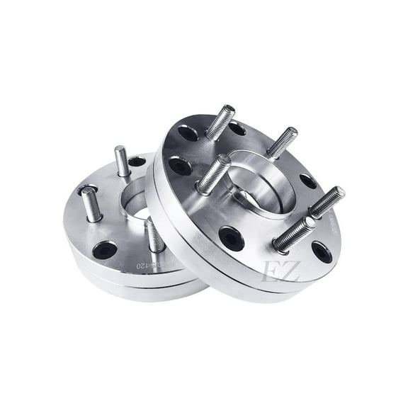 EZAccessory 2 Billet Wheel Adapters 6x135 to 5x135 Fits Ford 6 Lug F150 Hub with Lip to Hub Centric Fit Wheels From 5 Lug F150 97-03
