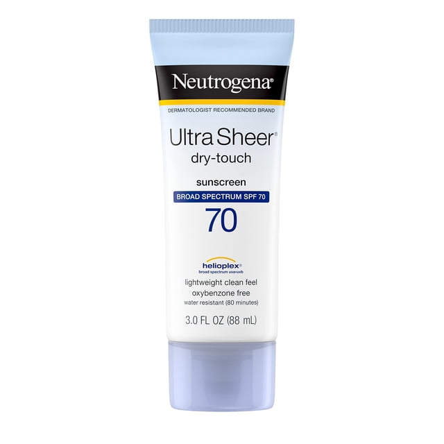 Loción de protección solar Neutrogena Ultra Sheer Dry-Touch SPF 70 90 ml