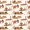White Brown, variant on Manfei Rustic Cowboy Shower Curtain 72Wx72L,Western Cactus Bathroom Curtain,Orange Brown
