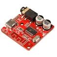 thumbnail image 1 of Hi.FANCY Module Récepteur Bluetooth pour Voiture, Module Récepteur Audio Sans Fil, Interface USB 3.5mm, Carte de Circuit DIY, Rouge, 1 of 9