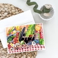 thumbnail image 2 of Gumbo and Potato Salad Greeting Cards and Envelopes Pack of 8, 2 of 2