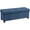 Navy Blue, variant on Ornavo Home 43 Inch Folding Storage Ottoman with Storage Bench, Long Large Storage Ottoman Bench, Storage Chest, Foot Rest Stool, Bedroom Bench with Storage