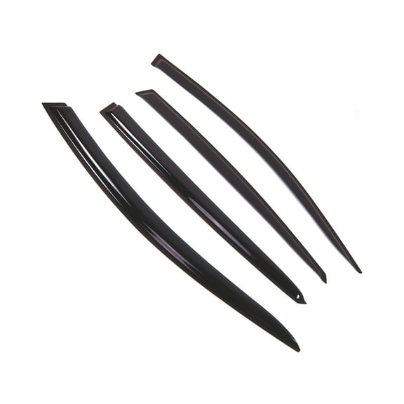 Tuningpros WD2-563 Outside Mount Window Visor Deflector Rain Guard Dark Smoke 4 Pcs Set For 2010-2015 Kia Optima
