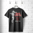 thumbnail image 5 of Iron Maiden World Tour 1982 Men's T Shirt (Charcoal, AdultS), 5 of 8