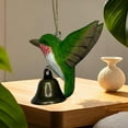 thumbnail image 5 of SLYNSHome Wood Hummingbird Figurines,Handmade Humming Birds Hanging Ornaments Flying Birds Statue for Window Garden Yard Tree Decorations,Bird Lovers Gift, 5 of 7