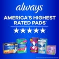 thumbnail image 3 of Always Radiant with FlexFoam Pads, Size 5, Extra Heavy Overnight, Wings, 26 Count, 3 of 12