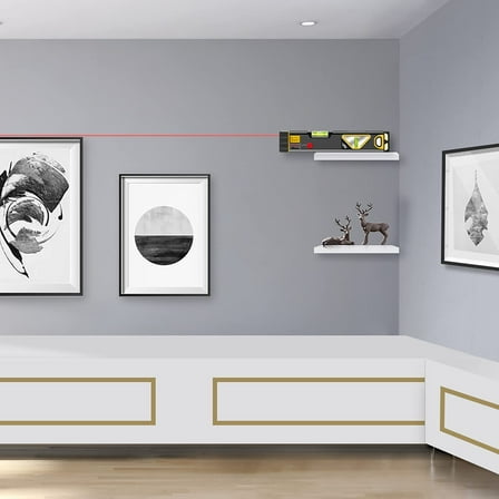 Laser Level with Spirit Level & Light for Construction, Painting, Home Renovation