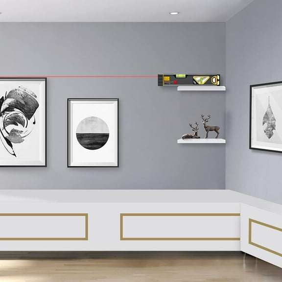 Laser Level with Spirit Level & Light for Construction, Painting, Home Renovation