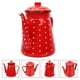 thumbnail image 2 of Cafetera esmaltada olla estrecha boca agua hervidor de agua hervidor de té del hogar, 2 of 5