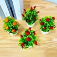 thumbnail image 3 of OUSITAID Simulation Fruit Potted Fake Flower Potted Artificial Flower Foam Fruit Qingming Fruit Artificial Flower, 3 of 10