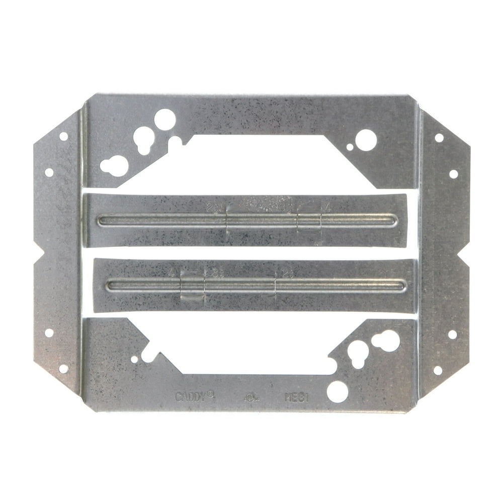 Caddy Erico MEB1 4Inch Electrical Box Mounting Bracket, Far Side