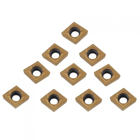 

TOPINCN 10pcs CNC Carbide Tips Inserts Blade Cutter Lathe Turning Tool With Box Carbide inserts