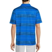 Ben Hogan Men's & Big Men's Block Stripe Polo Shirt, Sizes S-5XL