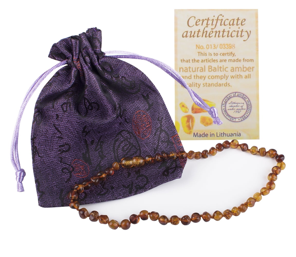 velvet teething necklace