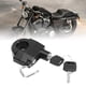 thumbnail image 5 of Candado para casco de motocicleta, candado para casco de manillar de motocicleta fácil de usar con 2 llaves para tubo de manillar/marco de 25 mm/1,0 pulgadas Ecomeon  no, 5 of 5