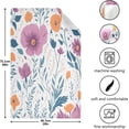 thumbnail image 3 of Dreamtimes Vintage Flowers Kitchen Towels Set of 4, Ultra Soft Absorbent Dish Towels Bathroom Hand Towels Reusable Cleaning Cloths Tea Towels 28 x 18 Inch, 3 of 7