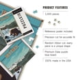 thumbnail image 3 of Lantern Press 1000 Piece Jigsaw Puzzle, Katmai National Park and Preserve, Alaska, Lithograph, 3 of 5