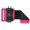 Pink, variant on Amerteer Cell Phone Sports WristBand 180° Rotating Holder Cover For Running Jogging Gym