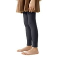 thumbnail image 2 of YunPes Winter Fleece Tights for Kids Girls Thin Solid Leggings Thermal Thick Cotton Stockings Winter Warm Ballet Pantyhose, 2 of 8