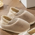 thumbnail image 4 of Aueoeo House Slippers for Woman, Women's Winter House Slippers Memory Foam Soft Comfort Fuzzy Slippers Indoor Slip on Bedroom Shoes, 4 of 6