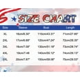 thumbnail image 3 of KimSoong Women Plus Size Cold Shoulder American Flag T-Shirt 4th of July Tee USA Flag Print Shirt Patriotic Tee Tops, 3 of 8
