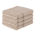 thumbnail image 1 of Toallas con forma de dedo Mother-Earth, color marrón claro, 4 unidades, para baño, 1 of 6
