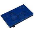 thumbnail image 5 of Kindle Fire HD 10 2017 Release Case, Allytech Embossed with Butterfly Series Folio Stand Wallet Case with Cards/Cash Holder for Amazon Kindle Fire HD 10.1" 7th Generation 2017 Version Tablet, Blue, 5 of 7