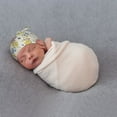 thumbnail image 5 of Sikiie Wildflower Honeybee Baby Newborn Hats, Infant Knotted Baby Hat, Beanie Top Knot Caps for Baby Boys Girls, 5 of 5