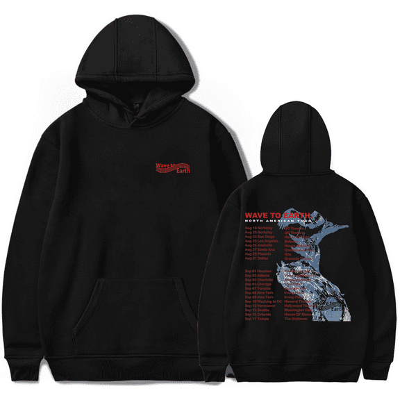 Wave to Earth Merch North American Tour 2024 Hoodies Pullovers Hoodie Women Men Fashion Hooded Casual Streetwear Sweatshirts