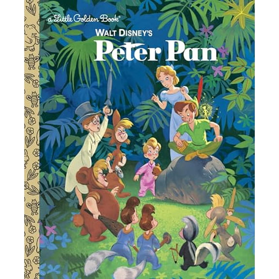 Pre-Owned Walt Disney's Peter Pan (Disney Classic) (Little Golden Book), 9780736402385, 0736402381, Hardcover, 1st (first) edition