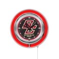 thumbnail image 1 of Holland Bar Stool Co. Boston College 15" Double Neon Wall Clock, 1 of 4