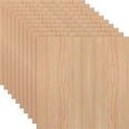 thumbnail image 4 of Ekena Millwork 11 3/4"W x 11 3/4"H x 1/4"T Wood Hobby Boards, Hickory (10-Pack), 4 of 6