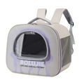 thumbnail image 4 of Bunblic Cat Backpack Carrier Adjustable Shoulder Strap Unique Travel Bag Cat Dog Bag, 4 of 8