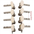 thumbnail image 4 of Machines Clavijas de AfinaciÓN de Clavijas de Afinador con Perillas Blancas Perlas 16L 16R para Mandolina, 4 of 5