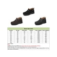 thumbnail image 2 of Gomelly Men Winter Shoes Slip On Snow Boots Plush Lining Warm Booties Casual Ankle Bootie Driving Outdoor Comfort Shoe Black 10.5, 2 of 8