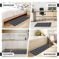 thumbnail image 6 of Fuzoiu Christmas Party Print Kitchen Floor Mat 2 Sets,Kitchen Rugs and Mats,,Non Skid Waterproof Kitchen Floor Mat for Kitchen,Home Office,Sink,Laundry, 6 of 6