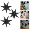 thumbnail image 3 of 3pcs Christmas Stereoscopic Star Shaped Lampshade Creative Ceiling Lamp Pendant, 3 of 8