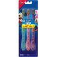 thumbnail image 5 of Oral-B Kids Mickey Gentle Extra Soft Toothbrush, Pack Of 6, Age 2+, Easy To Hold Handle, Designed To Make Brushing Fun For Kids, Manual, Multicolor, 5 of 5