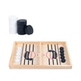 thumbnail image 4 of Juego de mesa de disco rápido de madera, batalla de escritorio para 2 jugadores, juego de mesa familiar clásico interactivo para niñas y amigos, S, 4 of 9